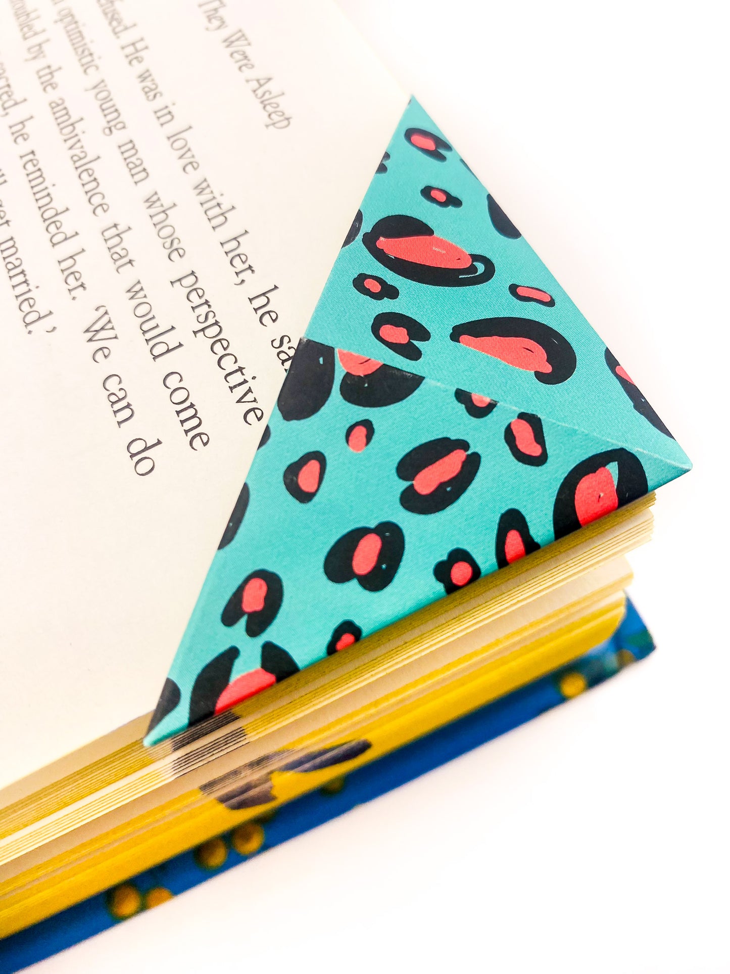 Animal print origami bookmarks (set of 4)