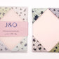 Image of a set of origami insect bookmarks with the packaging