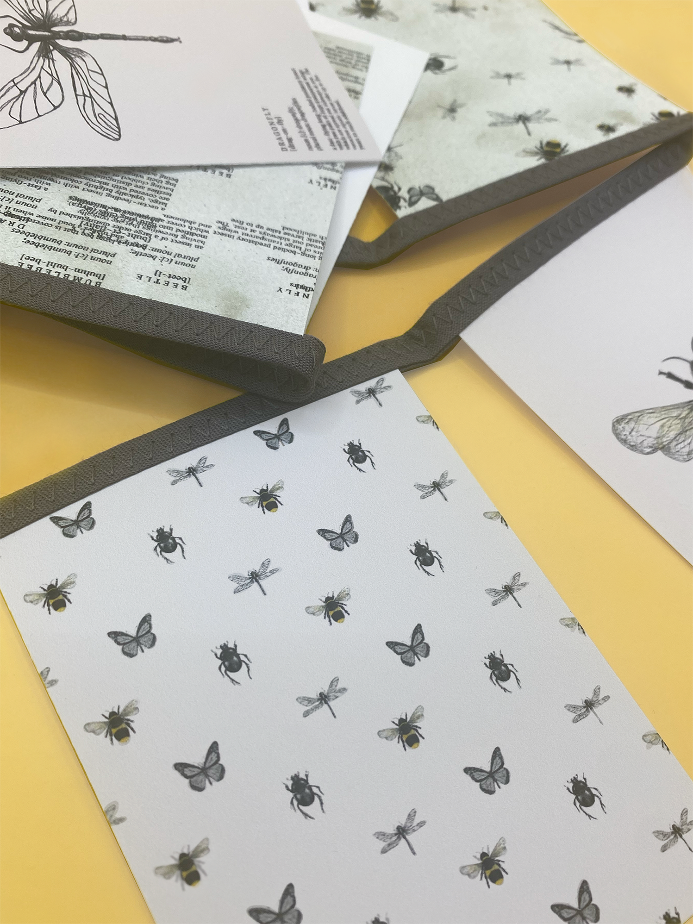 Insect bunting sets