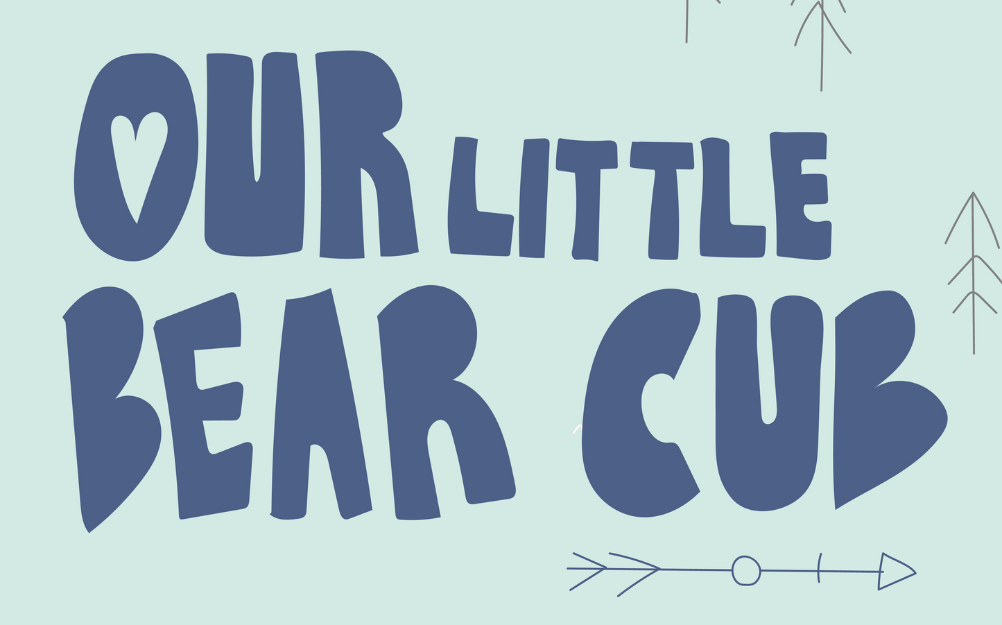 Little Bear Cub print