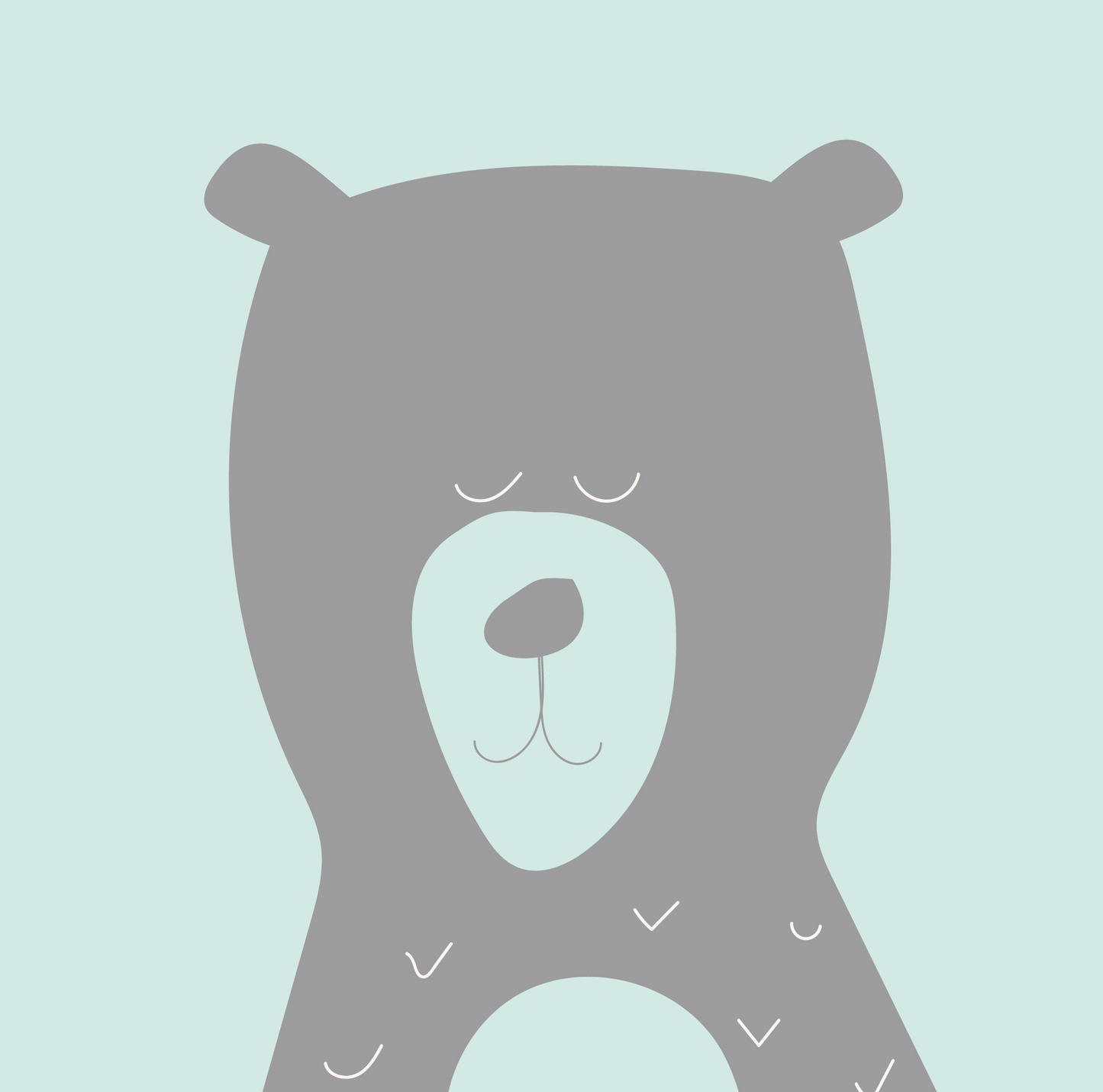 Little Bear Cub print