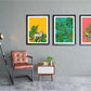 Bright tropical prints