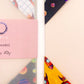 Blast off space origami bookmarks (set of 4)