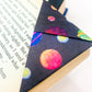 Blast off space origami bookmarks (set of 4)