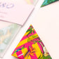 Tropics origami bookmarks (set of 4)