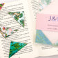 Tropics origami bookmarks (set of 4)