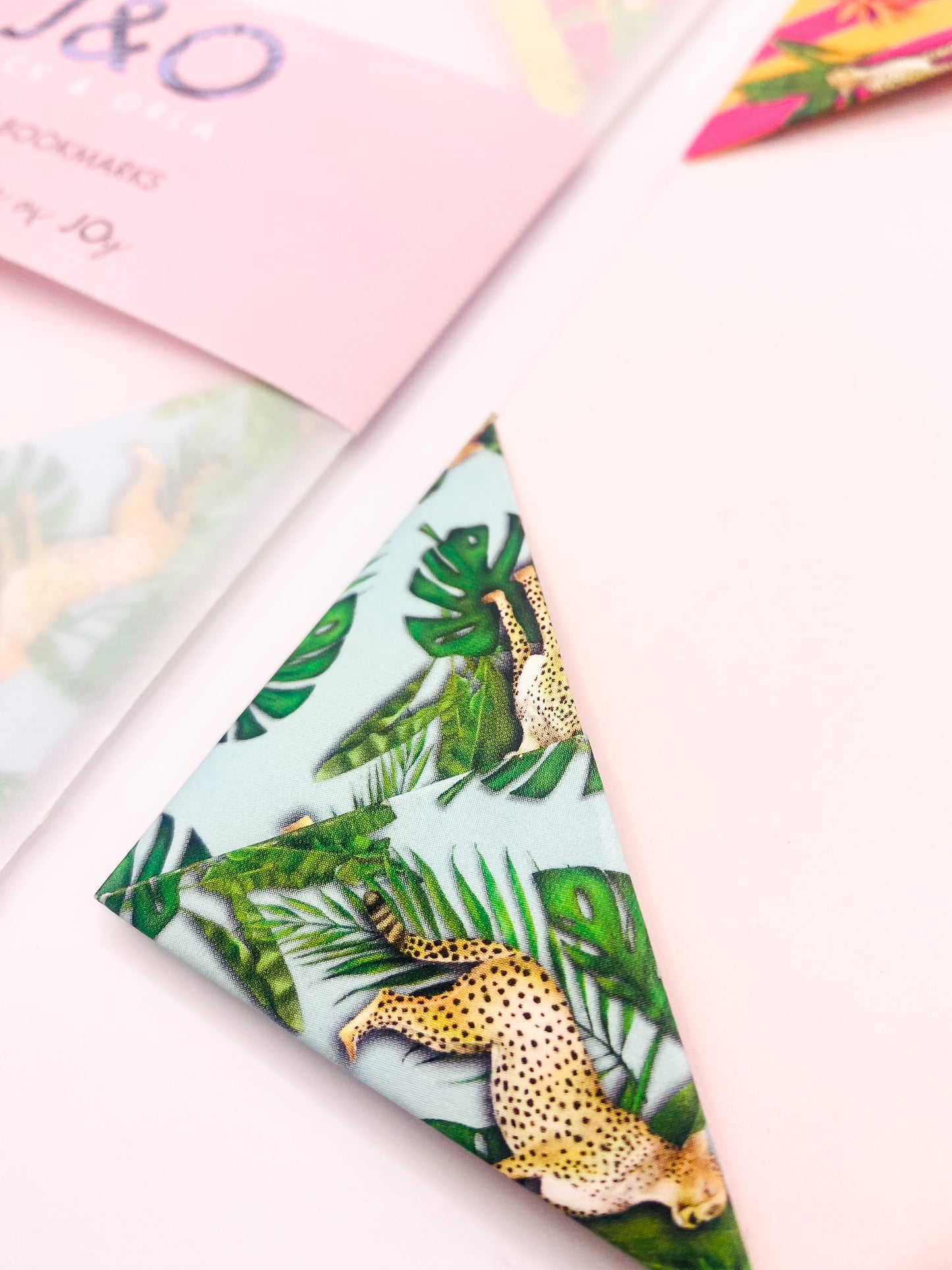 Tropics origami bookmarks (set of 4)