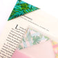 Tropics origami bookmarks (set of 4)