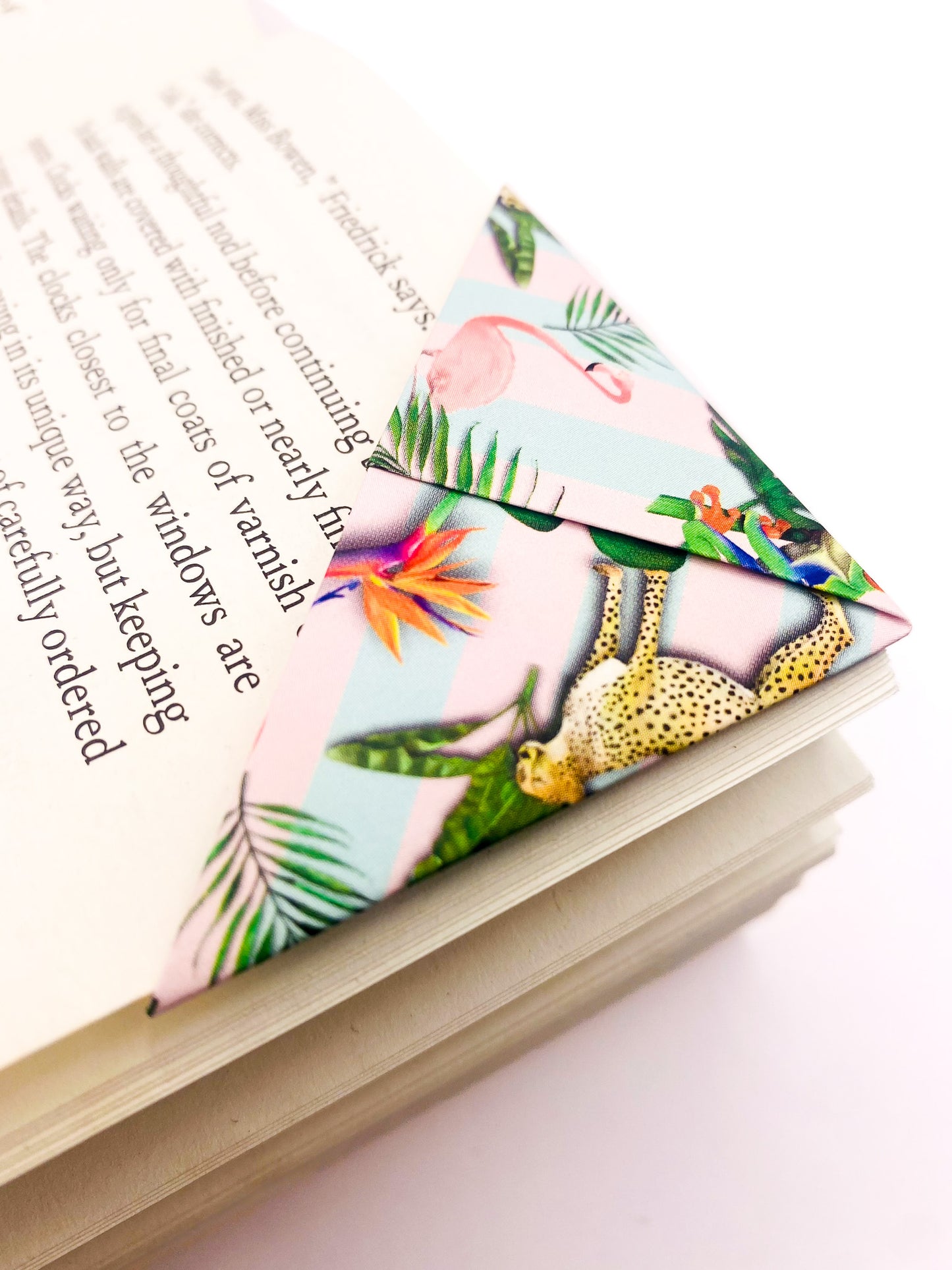 Tropics origami bookmarks (set of 4)