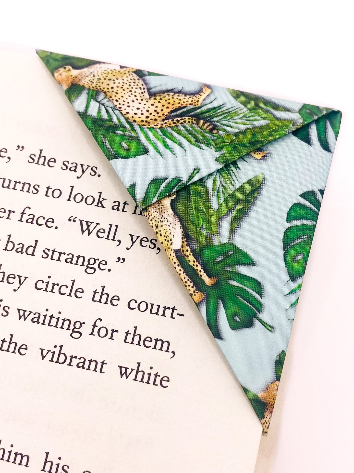 Tropics origami bookmarks (set of 4)