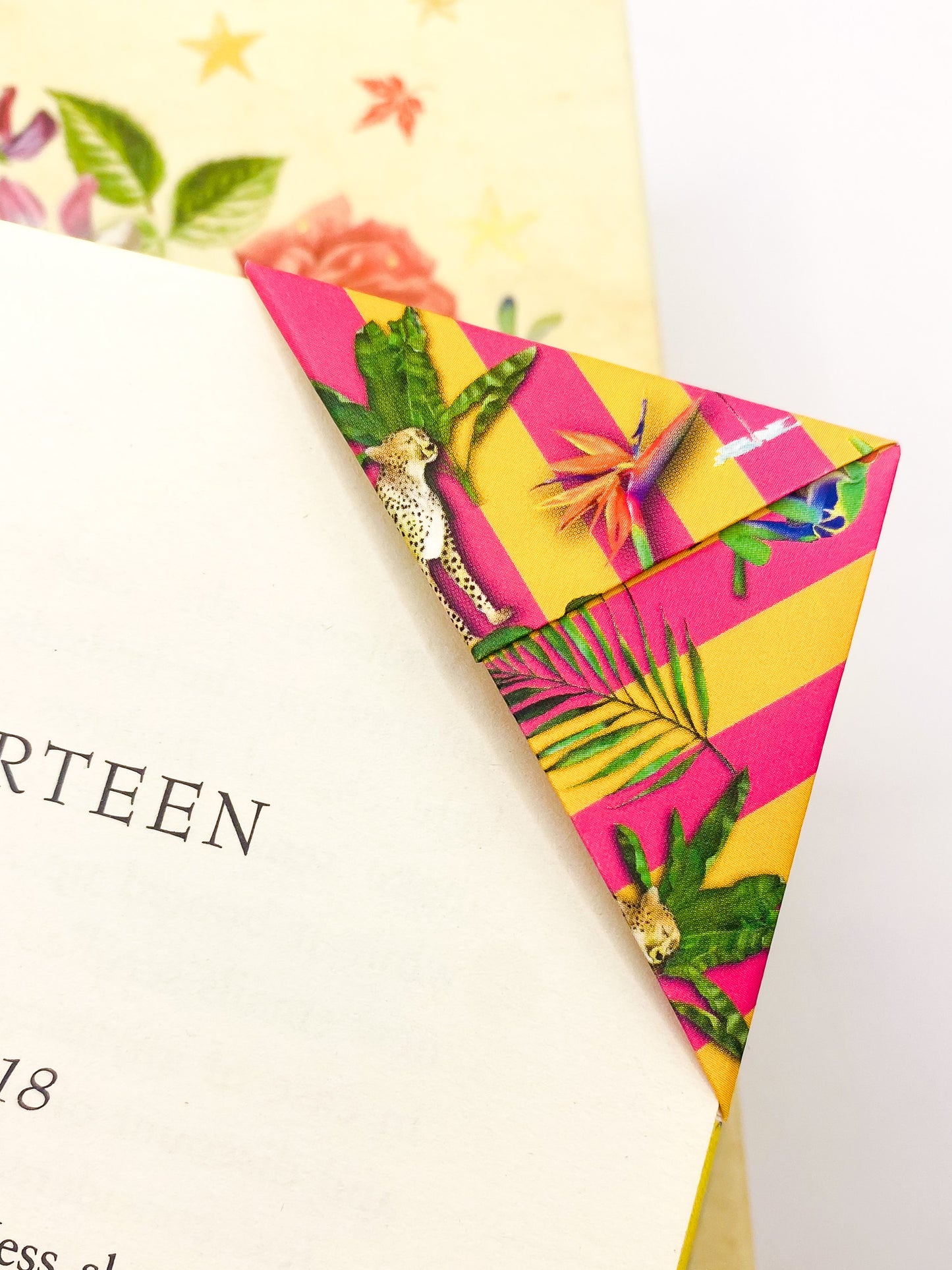 Tropics origami bookmarks (set of 4)