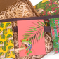 Bright Tropical paper bunting