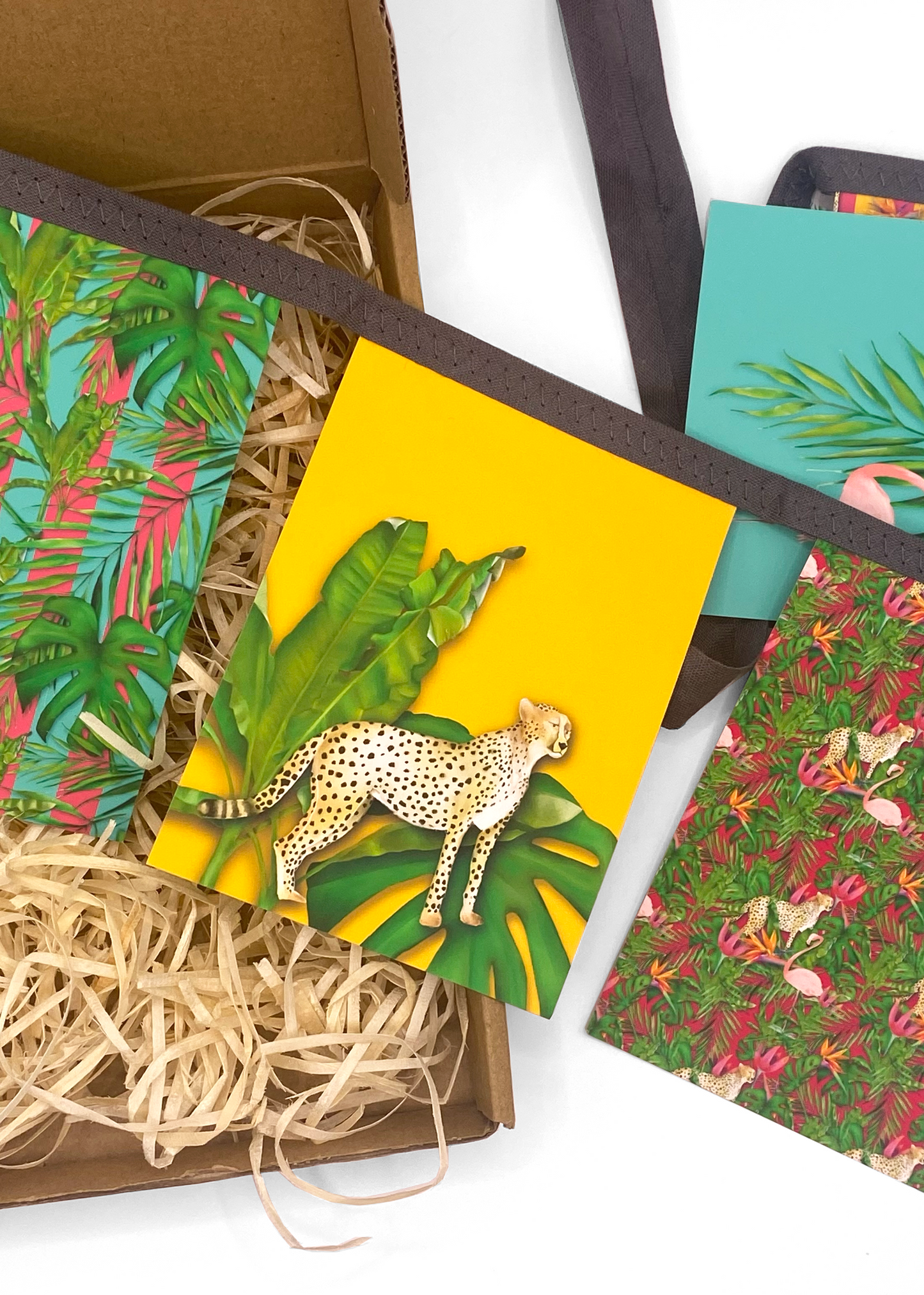 Bright Tropical paper bunting