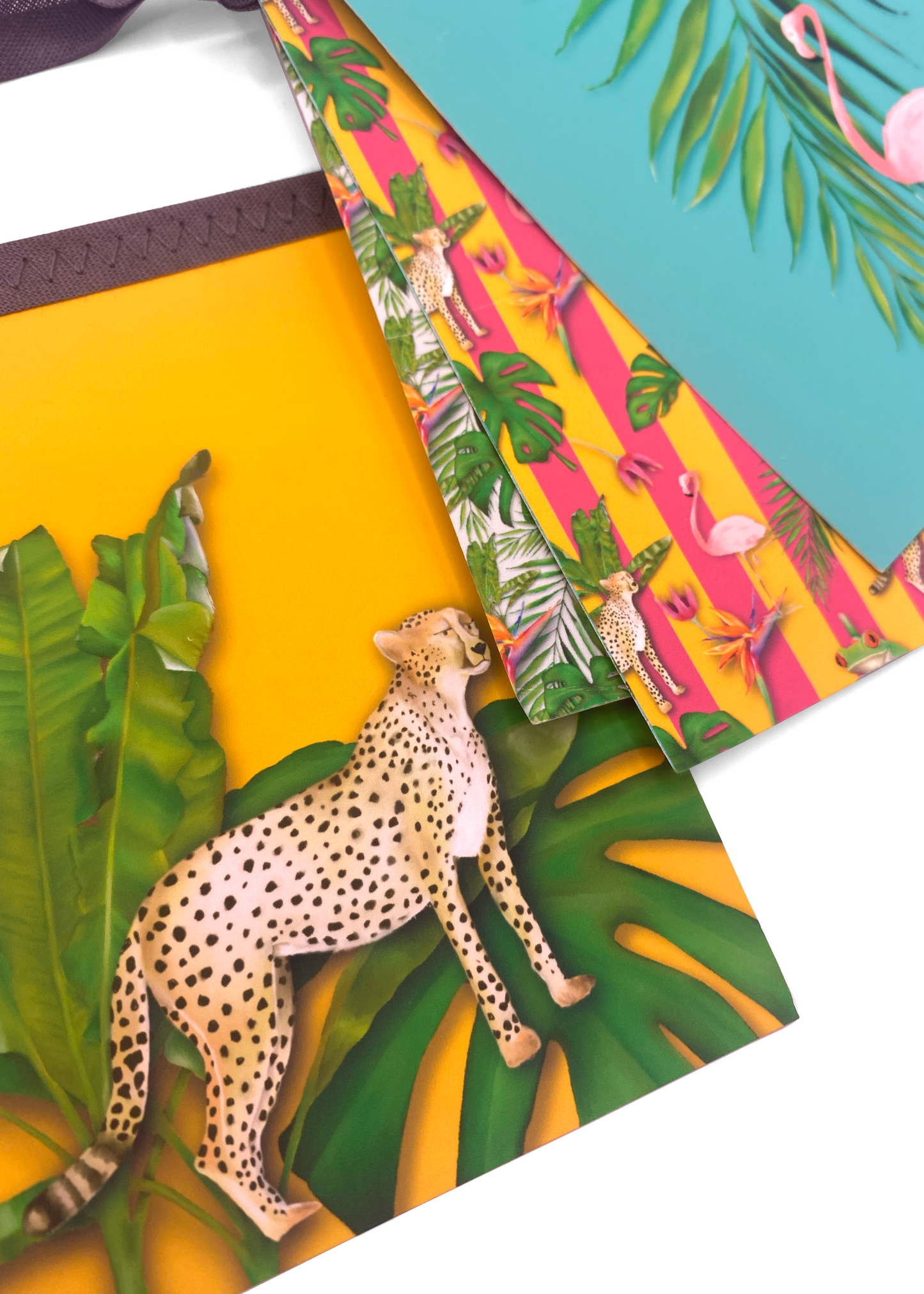 Bright Tropical paper bunting