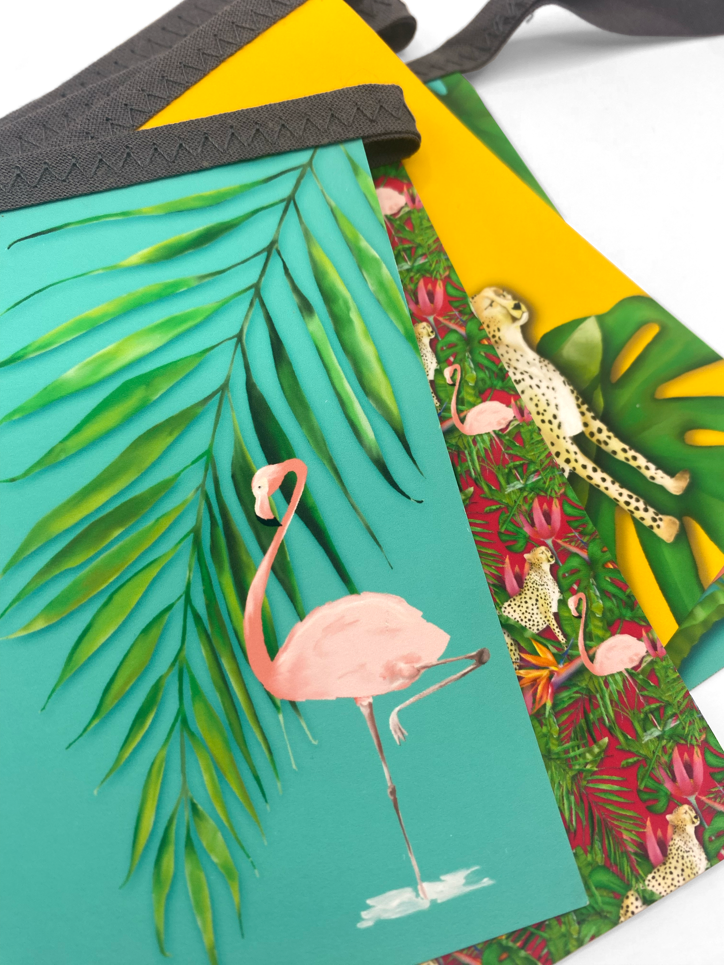 Bright Tropical paper bunting