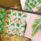 Pastel Tropical paper bunting