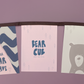 Little bear cub paper bunting set