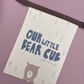 Little bear cub paper bunting set