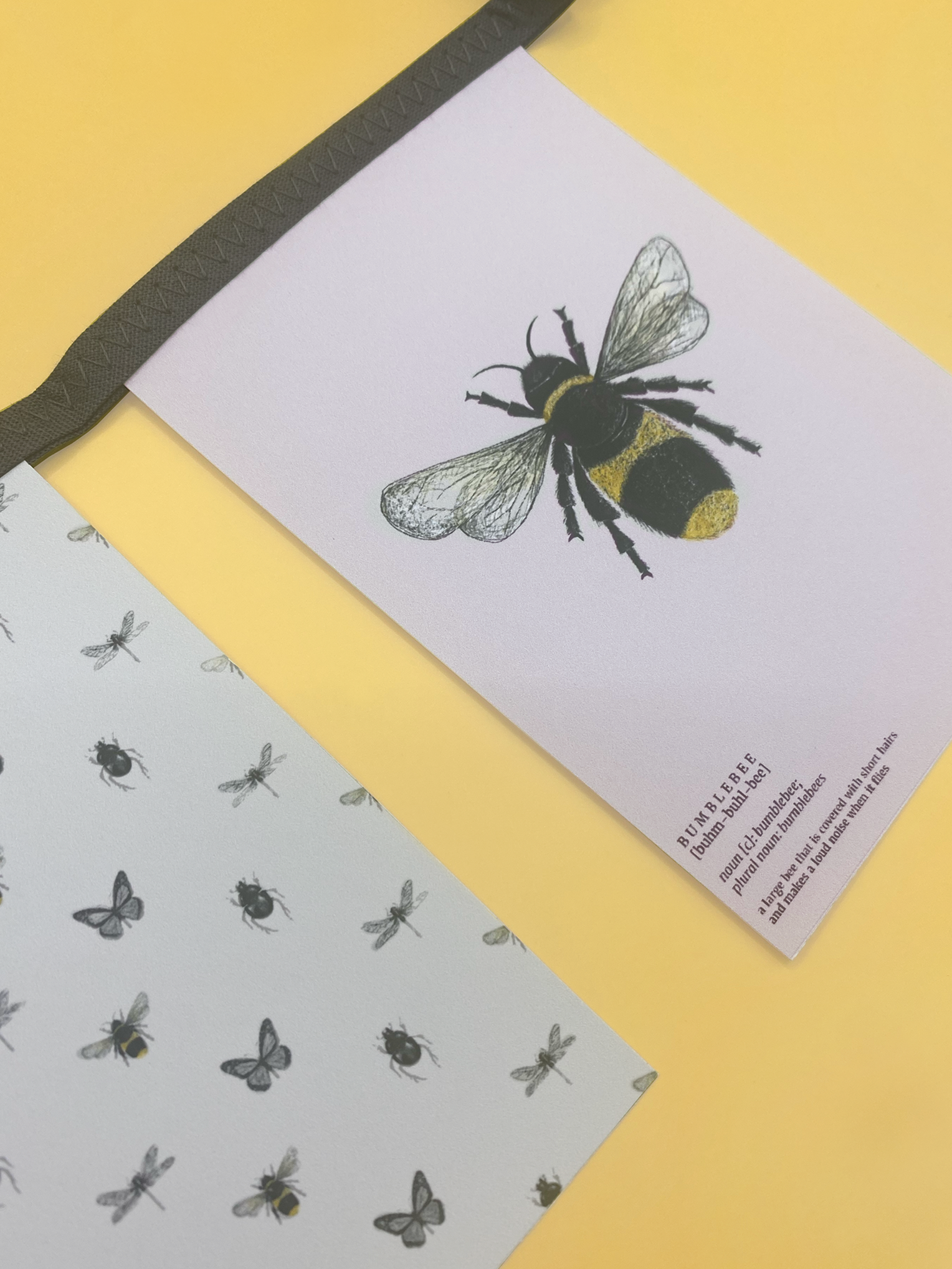 Entomology paper bunting set