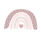 Dotty rainbow print